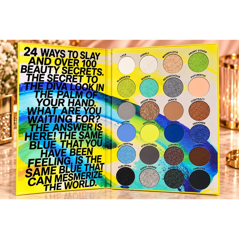 Kara Beauty Dare To Be Shocking 24 Color Eyeshadow Palette